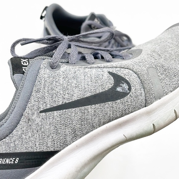 Nike Flex Experience 8 youth gray running shoes - Picture 3 of 9